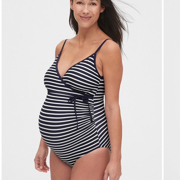 GAP Other - GapMaternity Nautical Blue/White Stripe Onepiece